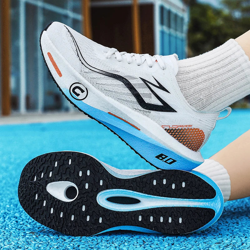 Chaussures de sport pour hommes et femmes, baskets de course décontractées, respirantes, légères, confortables, antidérapantes, pour la marche en plein air