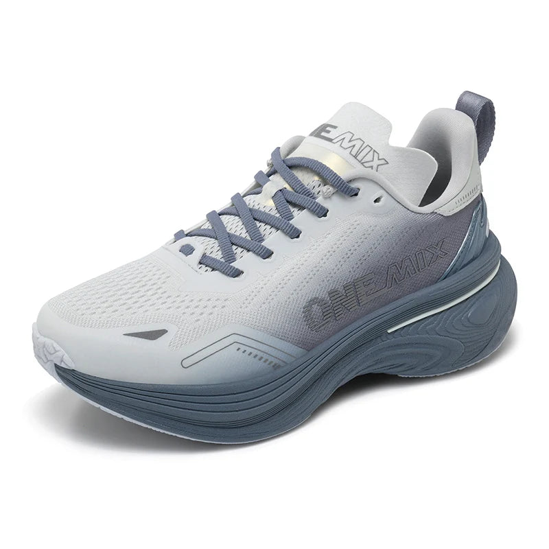 Scarpe da jogging e running ONEMIX Bumper Max unisex, sneaker leggere da strada resistenti all’usura, scarpe sportive fashion per il fitness