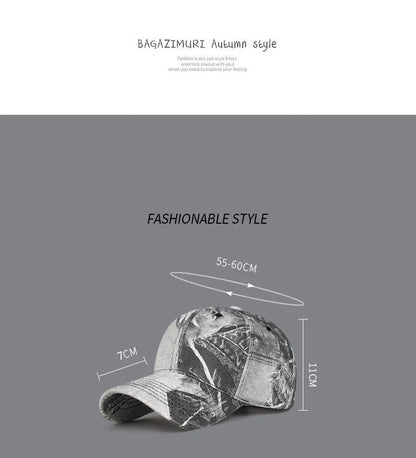 Mode Femmes Hommes Casquette de baseball en coton délavé pour homme et femme, style rétro, toutes saisons, sports de plein air, casquette snapback pour femmes et hommes