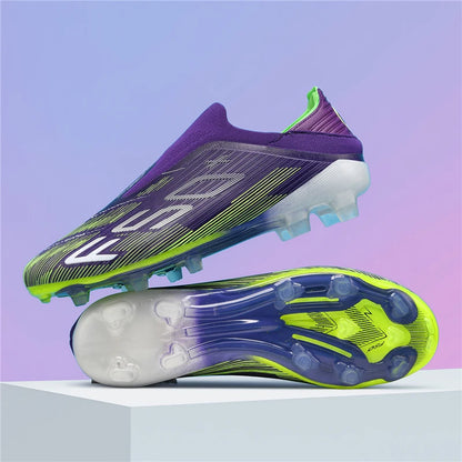 New Men Football Boots Non-Slip Match Grass Cleats High-top High-quality Soccer Shoes Futsal Sneakers Indoor Hot-selling Outdoor