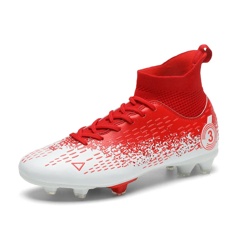 Teenage Adult Football Shoes New Fashion Large Size Sneakers Outdoor Professional Competition Training Football Footwear 31-48