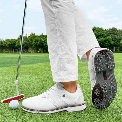 New Men Golf Shoes, Professional Golfers Shoes, Waterproof Comfortable Golf Footwear, Non-Slip