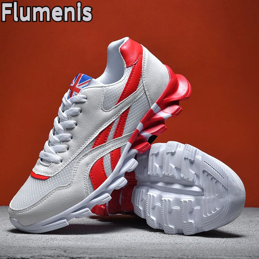 2026 new men's and women's running shoes breathable casual sneakers anti-slip vibration comfortable walking shoes 38-46