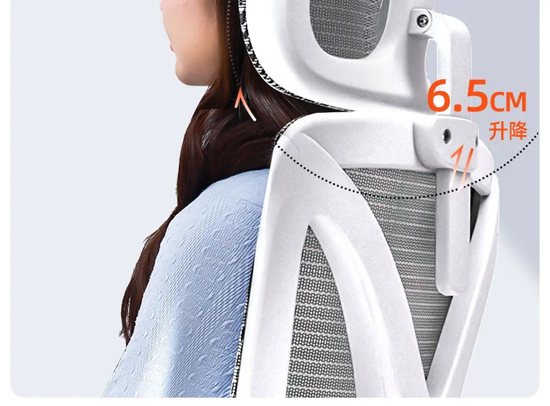 Ergonomic Gaming Chair 3D Lumbar Support Racing Swivel Adjustable Breathable Mesh High Density Sponge Seat Office Chair