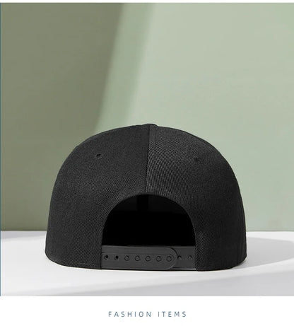 Engros 40 farver Justerbare flade snapback-kasketter med skygge Dame Mode Polyester Enfarvet baseballkasket Herre Hiphop Blank Sportskasket