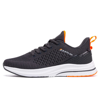 Zapatillas de running ligeras Baasploa para hombre, cómodas zapatillas casuales de diseñador en malla con cordones para hombre, deportivas de exterior y tenis