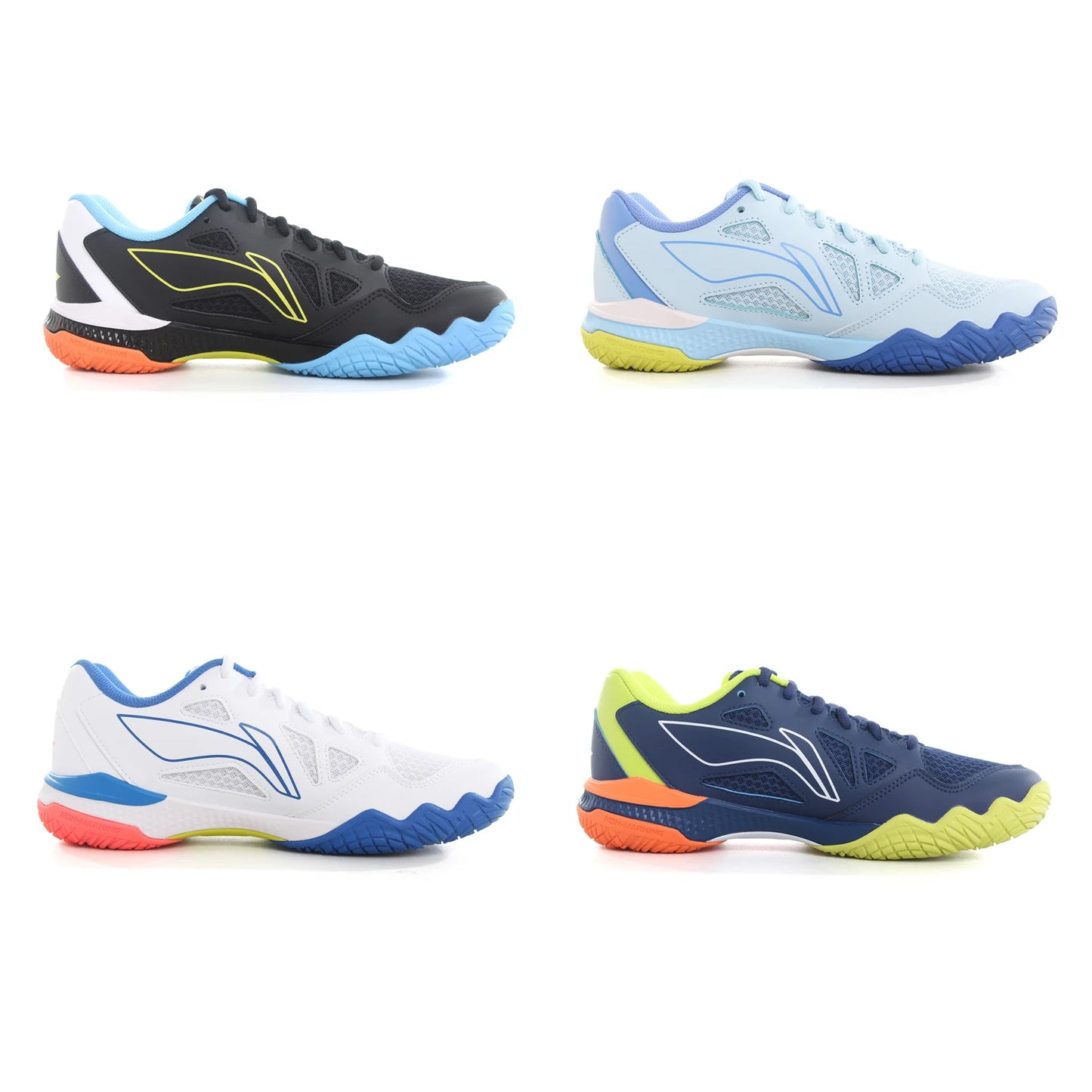 Li-Ning Unisex HALBERD STRIKE Badminton Shoes Breathable Comfortable LiNing Men Women Training Sneakers AYTV021