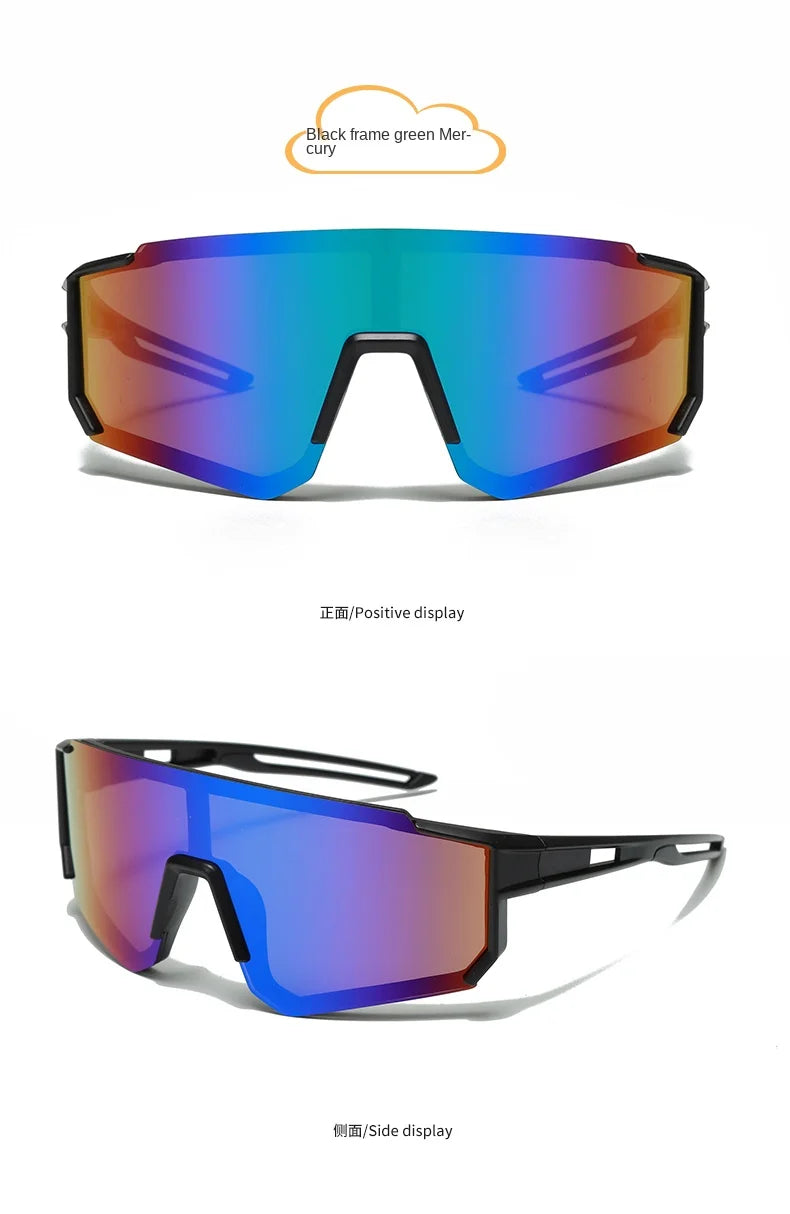 Färgglada cykelglasögon för pojkar och flickor – skyddande optiska glasögon för utomhussport, cykling, klättring och skidåkning – barnglasögon