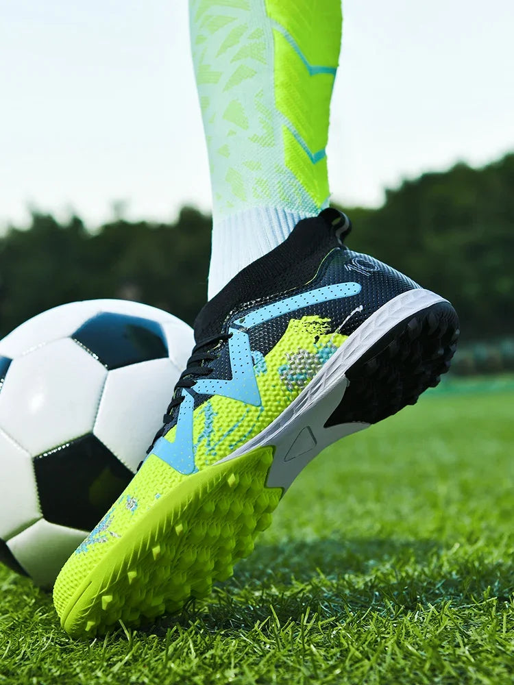 Nuove scarpe da calcio da uomo Society, tacchetti professionali, scarpe da calcio indoor, scarpini veloci da campo, sneaker da ragazzo originali per allenamento