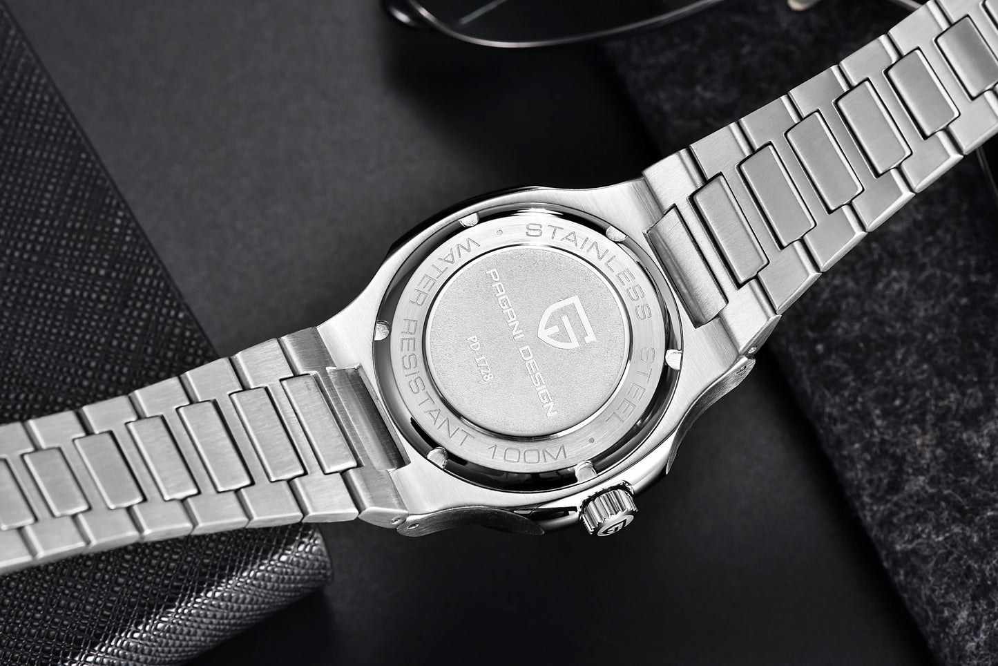 PAGANI DESIGN 2026 New Luxury Automatic Watch  Men Mechanical Wristwatch Stainless Steel Sapphire glass 40MM Barrel dial Watch