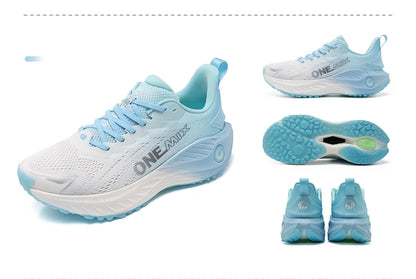ONEMIX casual hardloopschoenen, ademende zomer-joggingschoenen voor heren, lichte gymschoenen voor dames, outdoor sportschoenen voor heren met demping