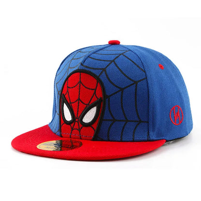 Cappellini HotAnime con Spider-Man per bambini e neonati: cappellini da baseball, cappellini snapback primaverili, cappellini hip hop regolabili