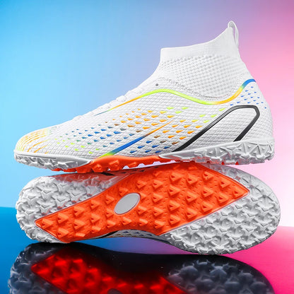 Nuevas zapatillas de fútbol para hombre, oferta destacada, botas de fútbol de alta calidad para mujer y unisex, botas de fútbol sala ultraligeras profesionales TF/FG