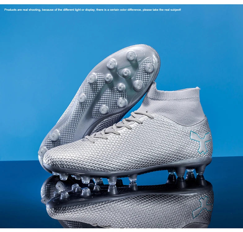 Chaussures de football pour hommes, originales, résistantes, décontractées, confortables, de qualité supérieure, respirantes, pour futsal et football en salle.
