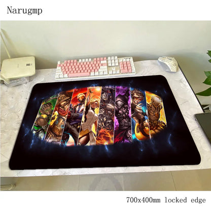 Overwatch mouse pad 700x400x3mm gaming mousepad anime Personality office notebook desk mat Boy Gift mouse pad games PC gamer mats