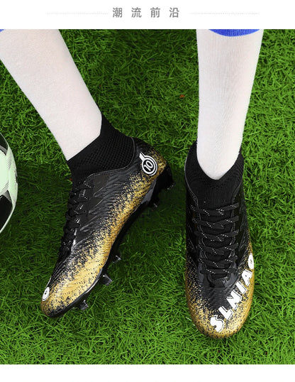 Men's Soccer Shoes Kids Football Boots Women's Professional Soccer Cleats Anti-skid Football Shoes TF/FG Outdoor Football Shoes