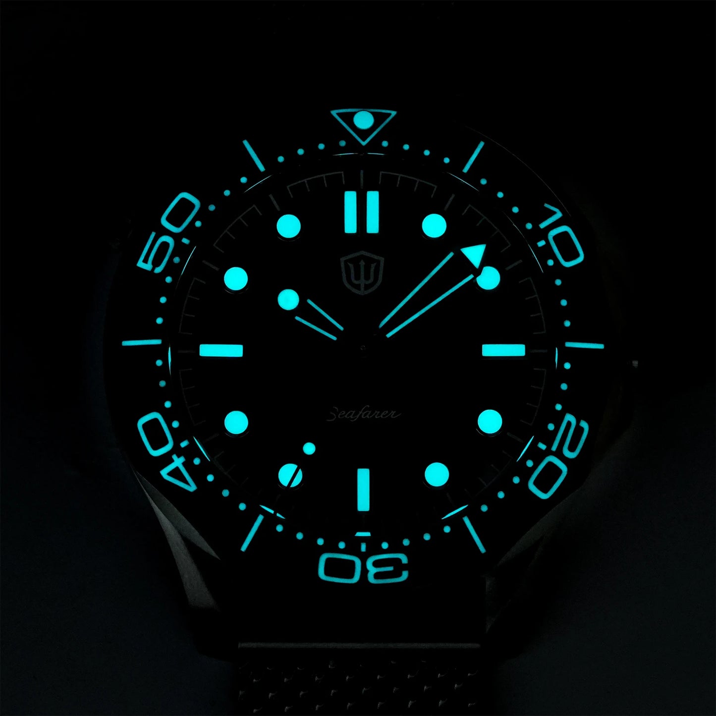 Watchdives 42mm Titanium Dive Watch NTTD VH31 Sweep Second Quartz Movement 200m Waterproof Super Luminous Men Watches