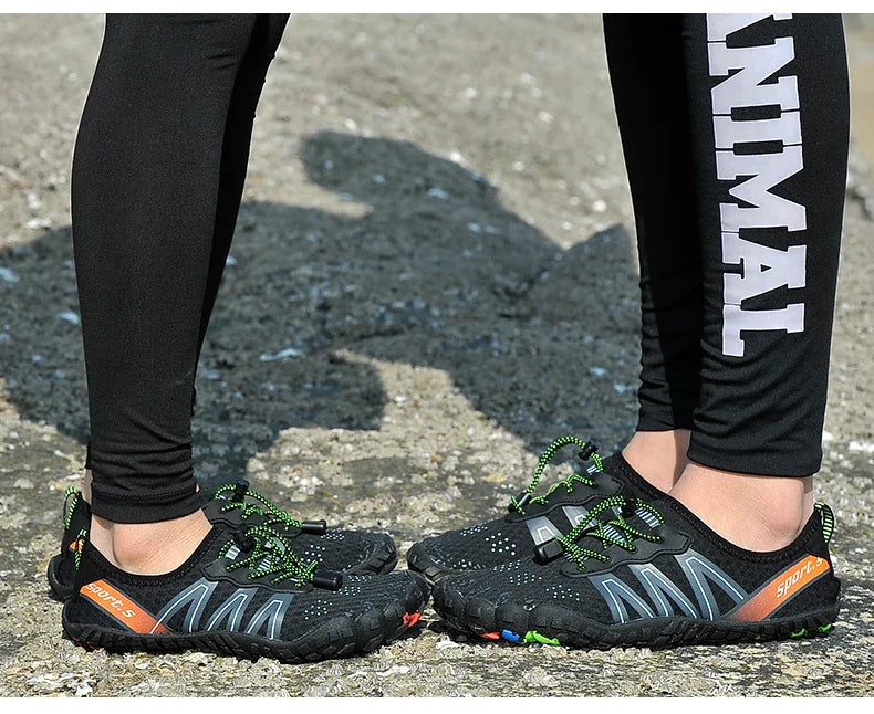 Men Aqua Shoes Water Swimming Shoes Women Sneakers Boys Child Barefoot Shoes Beach Sandals Quick-Dry River Sea Diving Gym