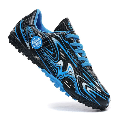 Kids Youth Soccer Cleats Football Shoes Men Non Slip Breathable Lightweight Training Sneakers Boys Children Football Match Boots