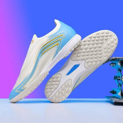 Nouvelles chaussures de football pour hommes TF/FG, chaussures de football professionnelles de haute qualité, chaussures de futsal unisexes pour femmes, vente chaude, crampons ultralégers, baskets.