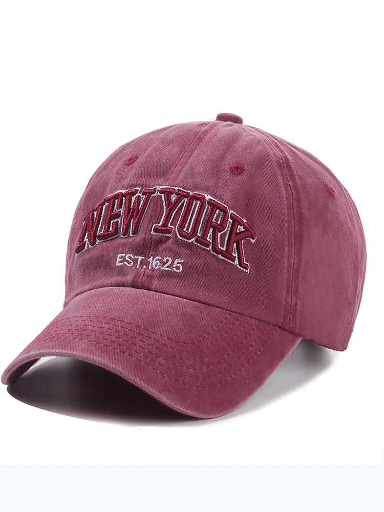 Kšiltovka z prané bavlny York pro muže a ženy, kšiltovky typu snapback, baseballové kšiltovky, ochrana před sluncem, kšiltovka typu „dad hat“, outdoorová kšiltovka