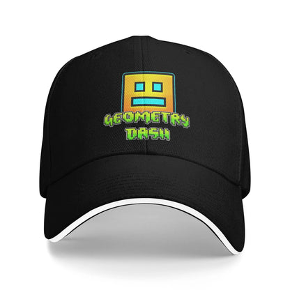 Cappellino da baseball Geometry Game Dash, casual, senza blocchi, modello «Sandwich», per uomo e donna, traspirante, adatto alle attività all’aperto