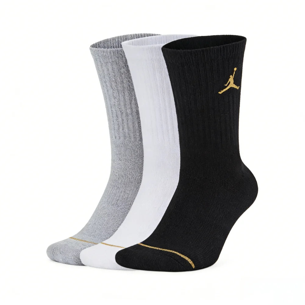 Chaussettes de sport tendance Nike pour homme et femme (confortables et respirantes), lot de 3 DH3822-902