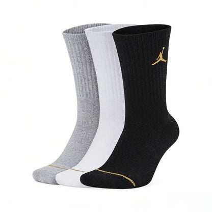 Chaussettes de sport tendance Nike pour homme et femme (confortables et respirantes), lot de 3 DH3822-902
