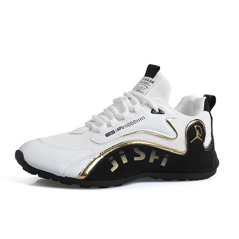Chaussures en cuir respirantes pour hommes, baskets décontractées de voyage imperméables, chaussures de couleur unie, chimanti ald, automne, nouveau