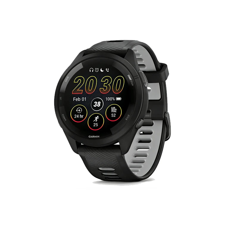 Garmin Forerunner 265 Basic Style Smart Sports Watch, 1.3 Inch Amoled Screen, Activity Monitor