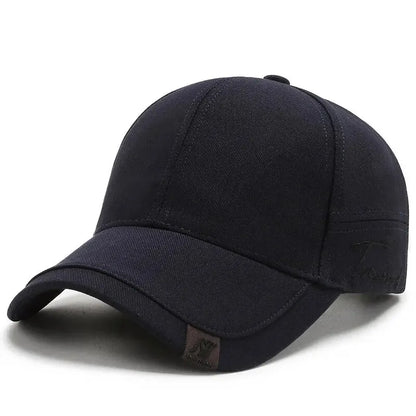 Casquette pour homme Tide Sunshade, casquette de soleil coréenne pour homme, noire, modèle Tide, simple, décontractée et polyvalente, casquette de baseball