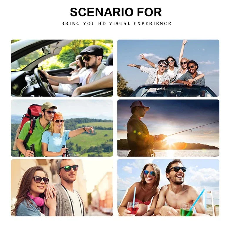2025Polarized Sunglasses Fit Over Eye Glasses Driving Wrap Shield Goggles Fishing Glasses Sports Sunglasses Night Vision Glasses