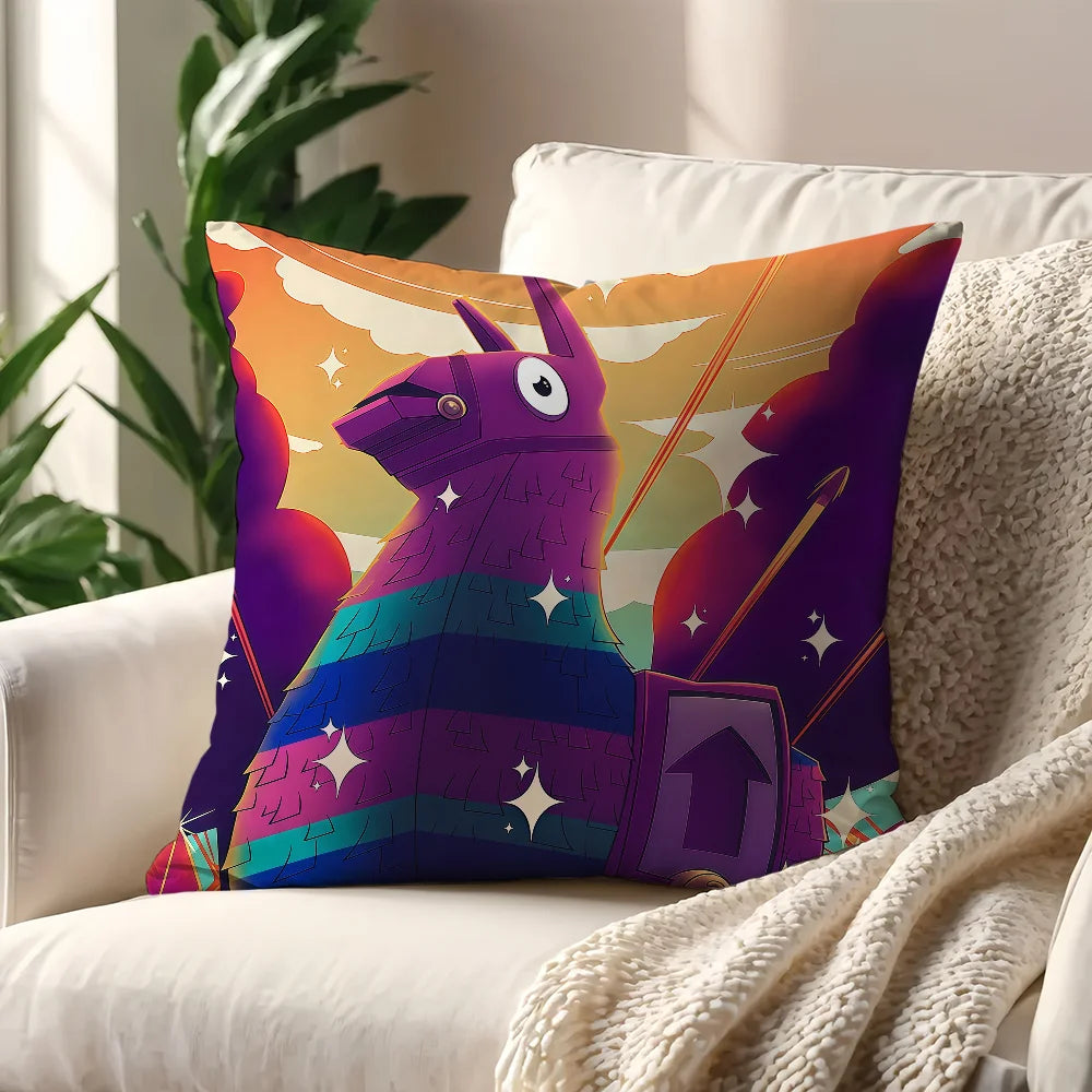 Game F-FORTNITE cushion cover For Pillow Printing Sofa Decoration Home Car Room Coffee Shop Office Nordic Simplicity