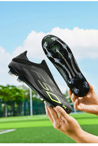 Neue Herren-Fußballschuhe für Kunstrasen, ultraleichte und bequeme Sportschuhe mit Stollen, Futsal, rutschfest, FG-Rasen, Indoor, Erwachsene