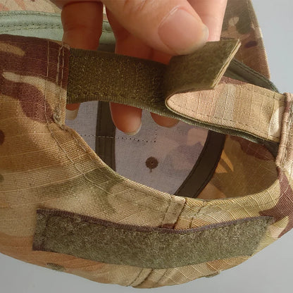 Tactical Camo Baseball Cap with Patch - Adjustable & Durable, The Viral Must-Have for Outdoor, Hunting and Tactical Activities