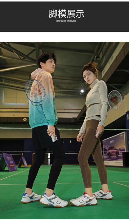 Scarpe professionali da badminton 2025, nuove sneakers da tennis da uomo, traspiranti e antiscivolo, scarpe sportive da pallavolo per uomo e donna
