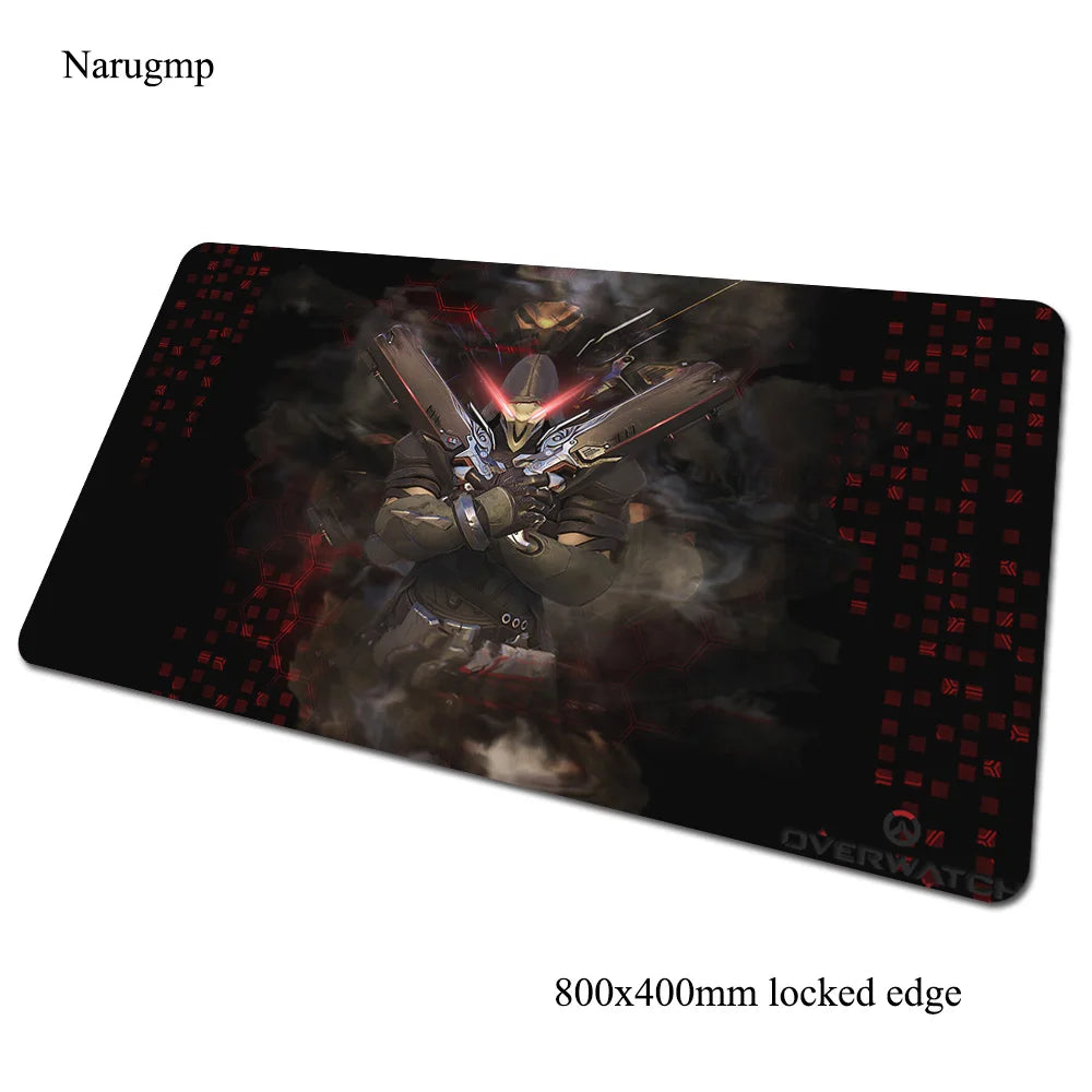 Overwatch pelės kilimėlis 80x40cm, žaidimų pelės kilimėlis, Helovino dovana, didelis pelės kilimėlis žaidėjams, kompiuterio stalo kilimėlis, notebook pelės kilimėlis PC