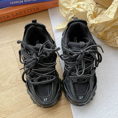 Brand Design Sneakers for Men, Fashion New Men's Chunky Sneakers, Male and Female Dad Shoes, Trendy Girls' and Boys' Casual Sports Shoes
