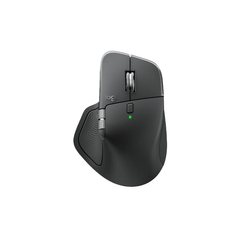 Logitech MX Master 4 Haptic Feedback Actions Ring MagSpeed 8000DPI Ergonomic Wireless Bluetooth Mouse 70Day Battery