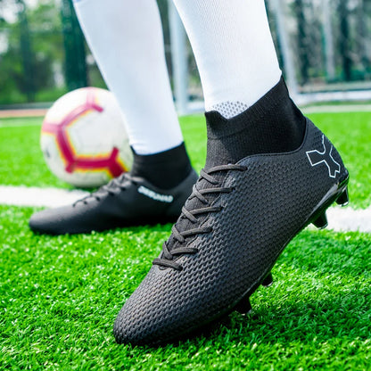 Herren-Qualitäts-Fußballschuhe, strapazierfähige Fußballschuhe für Jungen, leichte Kinder-Fußballschuhe, Futsal-Trainingssneaker, Fußballschuhe mit Stollen