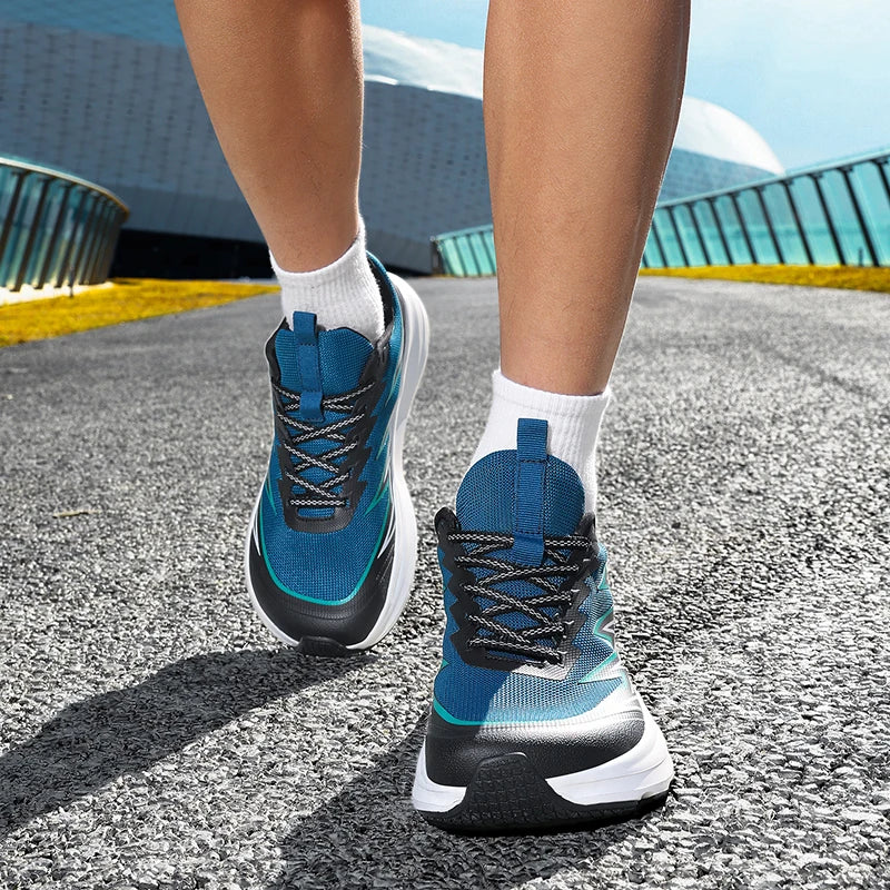 Men's Sports Shoes Wide Last Comfortable Breathable Mesh Outdoor Fitness Shoes 2026 New Fashion Versatile Commuting Sports Shoes