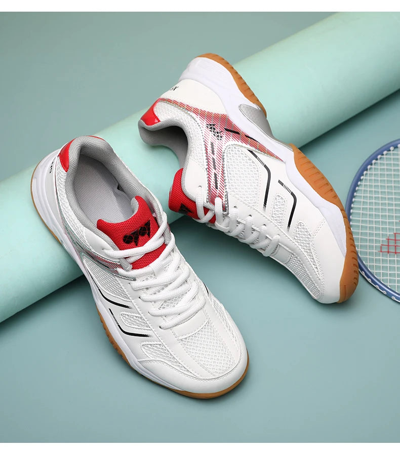 Scarpe professionali da badminton 2025, nuove sneakers da tennis da uomo, traspiranti e antiscivolo, scarpe sportive da pallavolo per uomo e donna