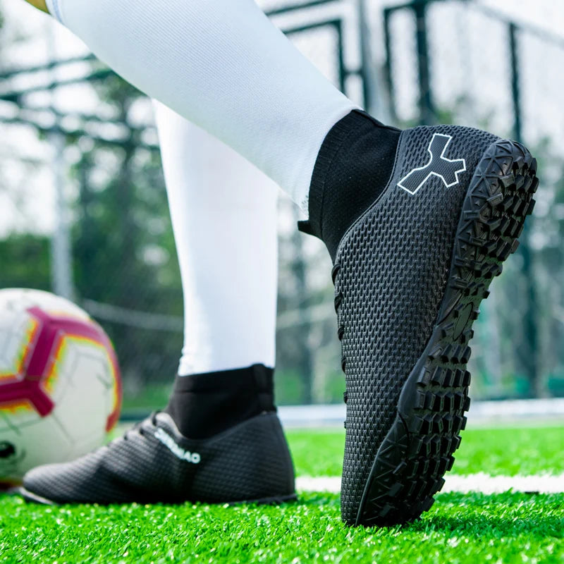 Herren-Qualitäts-Fußballschuhe, strapazierfähige Fußballschuhe für Jungen, leichte Kinder-Fußballschuhe, Futsal-Trainingssneaker, Fußballschuhe mit Stollen