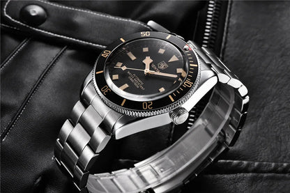 2026 New Mens Watches BENYAR Retro Red Mechanical Automatic luxury watch for men Waterproof Luminous Stainless steel wristwatch
