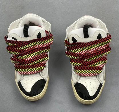 Men's and Women's Original Thick Soled Casual Sports Shoes LANVIN SPORT Fashion Casual Sneakers for Couples Skateboard Shoes