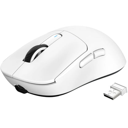 ATTACK SHARK X3 Wireless Gaming Mouse,49g Ergonomic PC Mouse,Triple Modes PAW3395 26K DPI Optical Sensor,Programmable Buttons