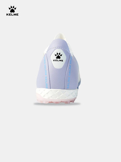 Kelme Men Training Tf Broken Nails Soccer Shoes Artificial Grass Anti-slippery Youth Football Shoes Calfskin Competition Shoes