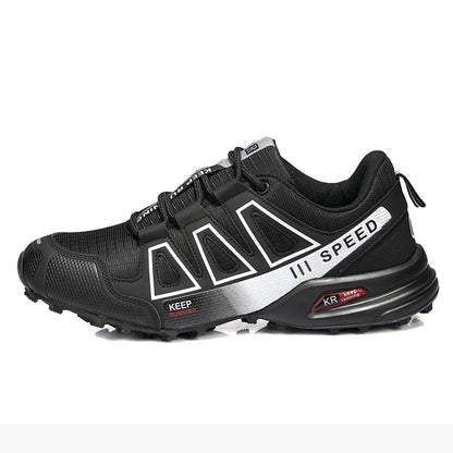 Hiking Shoes Men's Outdoor Rubber-Soled Non-Slip Tactical Training Shoes Lightweight Comfortable Hiking Travel Sports Shoes Men