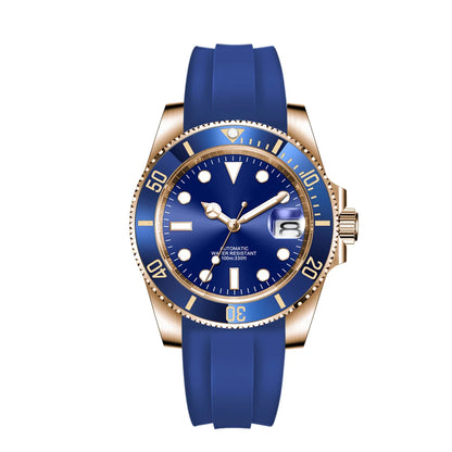 Customized Logo Men's Mechanical Automatic Wristwatch NH35 Movement 40mm Dial 100M Waterproof Sapphire Glass DIY Corgeut