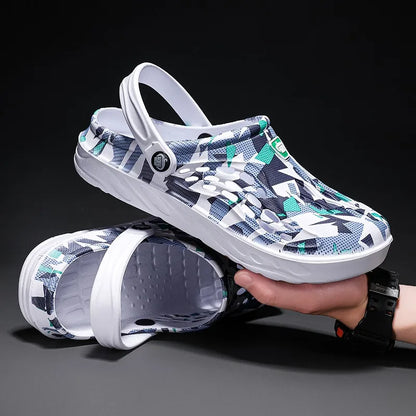 Nouvelle mode sandales hommes sabots sandales confortables respirant plage sandales hommes femmes sabots pantoufles fond souple hommes chaussures